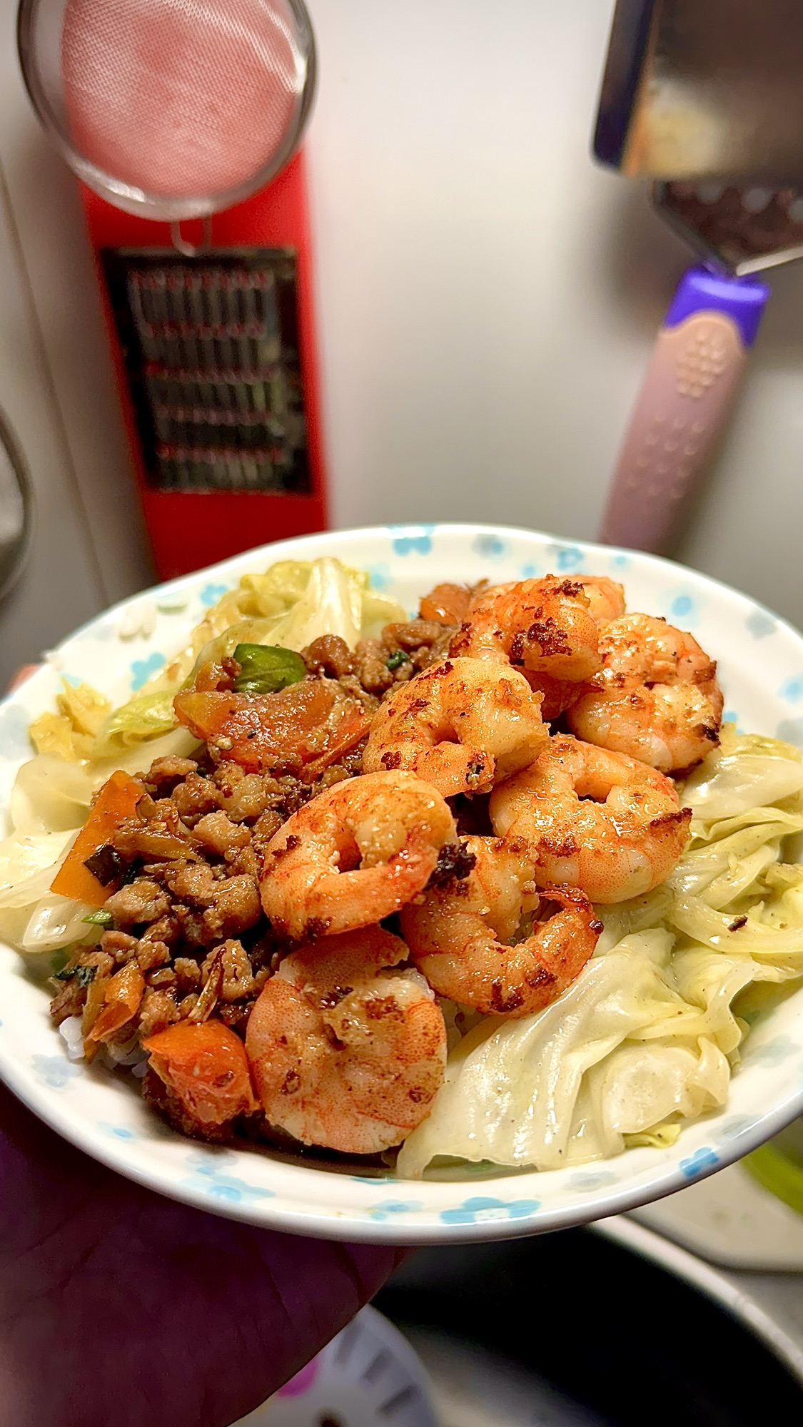 打拋豬蝦仁飯